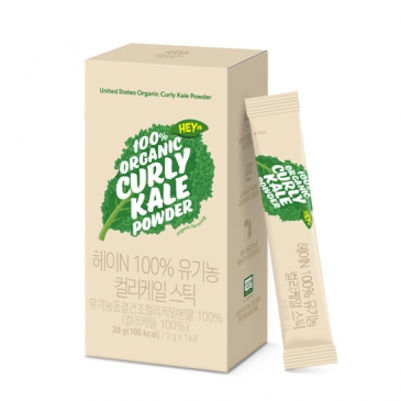 대상웰라이프 헤이N 100% 컬리케일 스틱 (2gx14포) 1박스