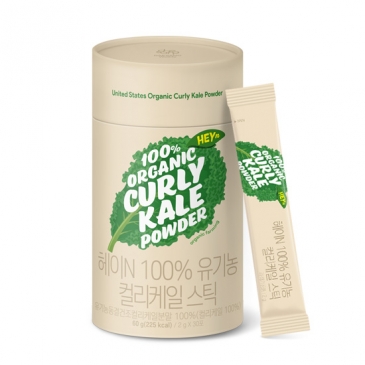 대상웰라이프 헤이N 100% 유기농 컬리케일 스틱 (2gx30포) 1박스