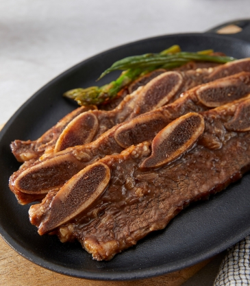 미트프로젝트 LA 꽃갈비 1kg (청정원 갈비 양념 증정) (냉동, 미국산)