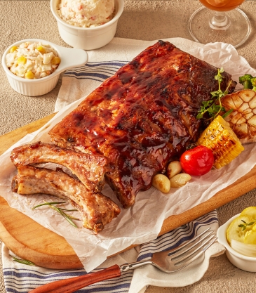 미트프로젝트 스위트 BBQ 폭립 500g (냉동)