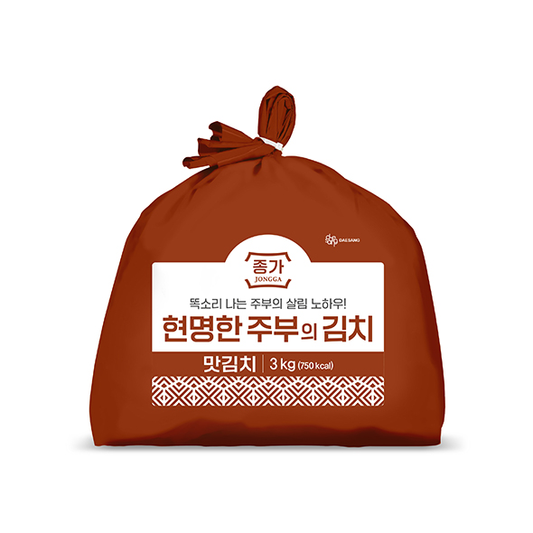종가 현명한 주부 맛김치 3kg