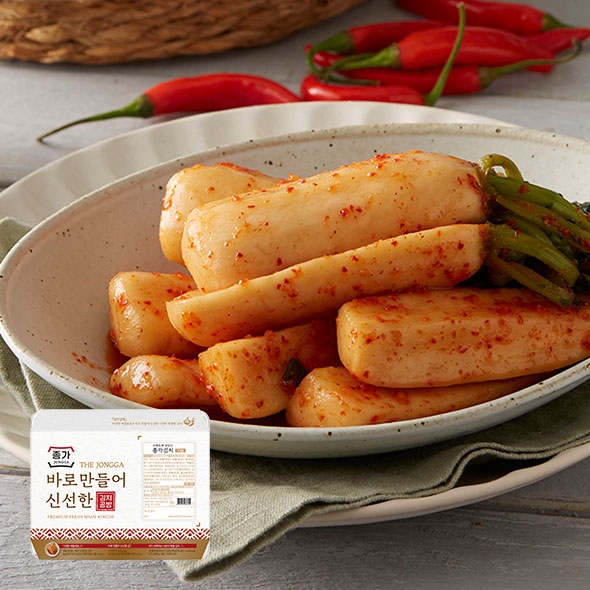 종가 김치공방 총각김치 1kgX4개