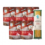 [타임특가]청정원 토마토 스파게티소스 1인분170gx5개+스파게티면 500g