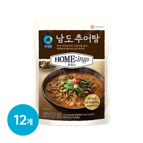 [타임특가]청정원 호밍스 남도추어탕 450gx12개