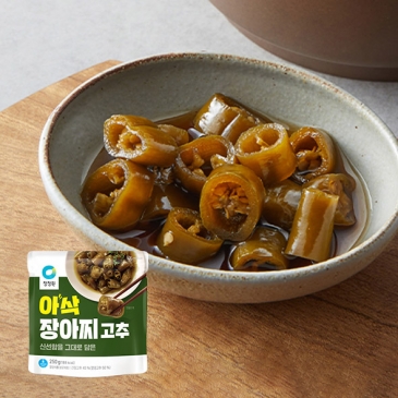 청정원 아삭장아찌 고추 250g