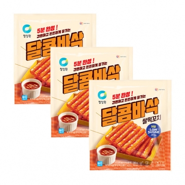 청정원 달콤바삭쌀떡꼬치 380g x3개