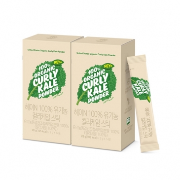 대상웰라이프 헤이N 100% 컬리케일 스틱 (2gx14포) 2박스