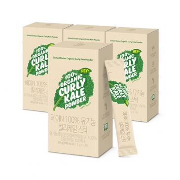 대상웰라이프 헤이N 100% 컬리케일 스틱 (2gx14포) 4박스