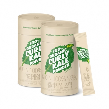 대상웰라이프 헤이N 100% 유기농 컬리케일 스틱 (2gx30포) 2박스