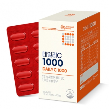 대상웰라이프 데일리C 1000 (1100mgx100정)