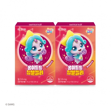 [7일특가]★1+1★ 락피도 캐치티니핑 시즌5 몸이튼튼 철분젤리 (15포) (총 2박스)