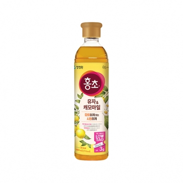 청정원 홍초 저당 유자 캐모마일 900ml
