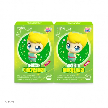 [7일특가]락피도 캐치티니핑 시즌5 아이클때 아르기닌젤리(15gx15포), 2박스