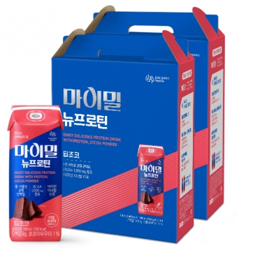 마이밀 마시는 뉴프로틴 딥초코(190mlx16팩) 2박스