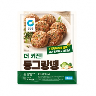 청정원 더커진 동그랑땡 450g