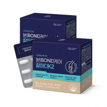 [7일특가]대상웰라이프 본(BONE)케어 칼마디K2 (1,250mgx90정) /1개월분, 2박스