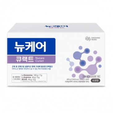 대상웰라이프 뉴케어 큐랙트 405g (13.5gx30포)