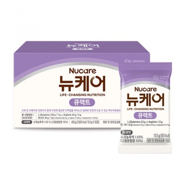 대상웰라이프 뉴케어 큐랙트 405g (13.5gx30포)