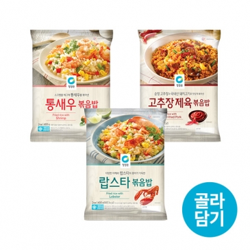 [골라담기] 청정원 호밍스 랍스타 볶음밥 400g 외 2종