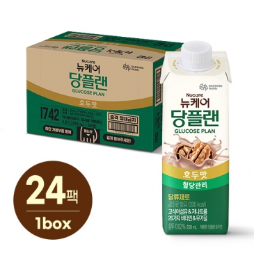 뉴케어 당플랜 호두맛 (200mlx24팩), 1박스