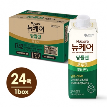 뉴케어 당플랜 호두맛 (200mlx24팩), 1박스