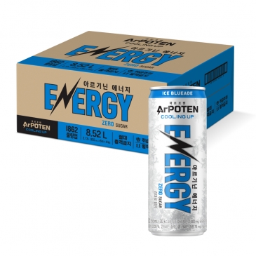 대상웰라이프 아르포텐(ArPOTEN) 쿨링업 에너지 드링크(355mlx24캔) 4ea, 총24캔