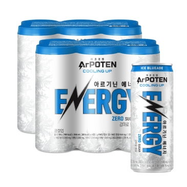 대상웰라이프 아르포텐(ArPOTEN) 쿨링업 에너지 드링크(355mlx12캔) 2ea, 총12캔