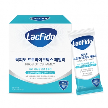 락피도 프로바이오틱스 패밀리 (2gx100포) /100일분, 1박스