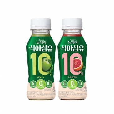 뉴케어 식이섬유 10g 케일사과맛/모로오렌지맛 (240mlx24입) 택1