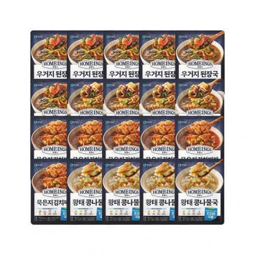 [집밥세트]호밍스 초간편 국물요리 6종(총 20개)