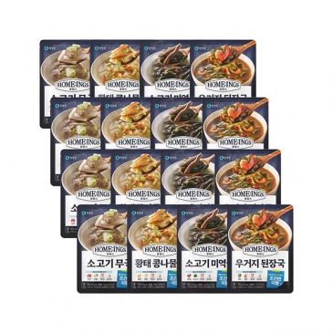 [국물세트]호밍스 초간편 국물요리 4종(총 16개)