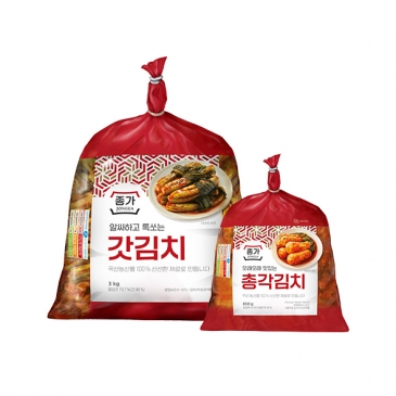 종가 갓김치 3kg+총각김치 850g
