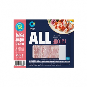 청정원 ALL 베이컨 200g
