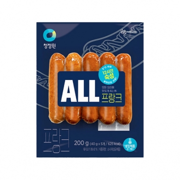 청정원 ALL 프랑크 200g