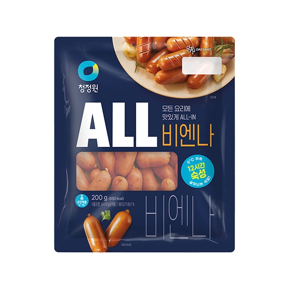 청정원 ALL 비엔나 200g