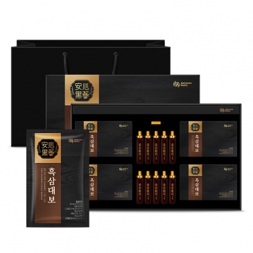 [1+1] 대상웰라이프 활력담은 흑삼대보 (40mlx20포+20mlx10병), 총2박스