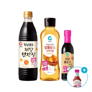청정원 저당 알룰로스 500g외 2종+(증정) 저당 케찹 285g