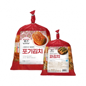 종가 시원하고 깔끔한 포기김치 5kg+종가 파김치 2.5kg