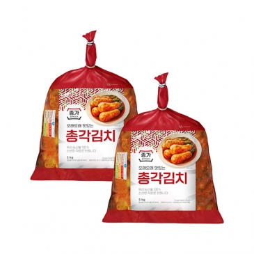 종가 총각김치 5kg x2개