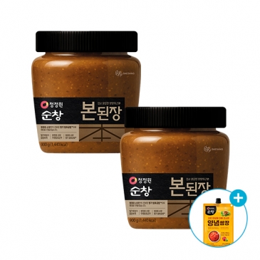 청정원 순창 본된장 900gx2개 + (증정) 청정원 양념쌈장 190g