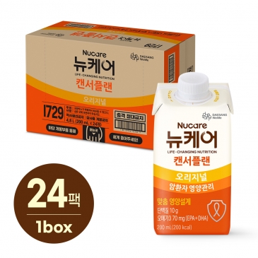 뉴케어 캔서플랜 (200mlx24팩), 1박스