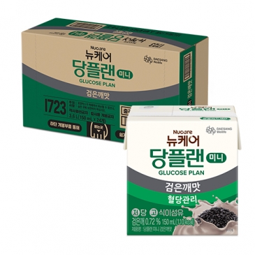뉴케어 당플랜 미니 검은깨맛 (150mlx24팩), 1박스