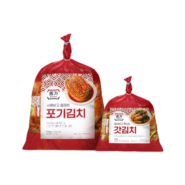 종가 포기김치 5kg+갓김치 1kg