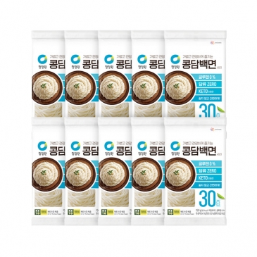 청정원 콩담백면 150g(사리) X10개
