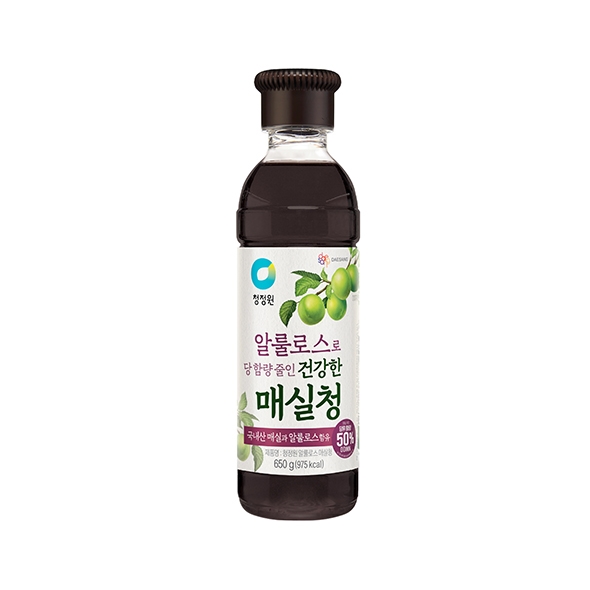 청정원 알룰로스 매실청 650g