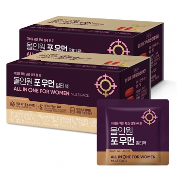 대상웰라이프 올인원 포우먼 멀티팩 (14포), 2박스