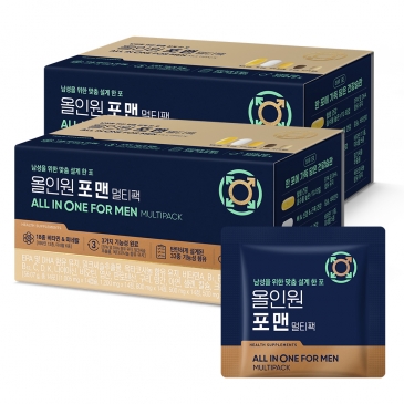 대상웰라이프 올인원 포맨 멀티팩 (14포), 2박스