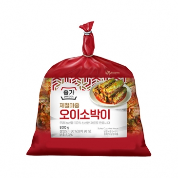 종가 오이소박이 800g(비닐)