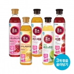 [골라담기] 청정원 홍초 저당 900ml 5종 (총3개)