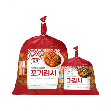[여름김장]종가 포기김치 2.8kg+파김치 900g